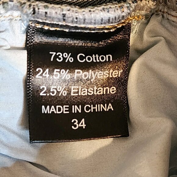 Skinny Fit Women's Jeans Distressed Blue Size 34 - Picture 12 of 16